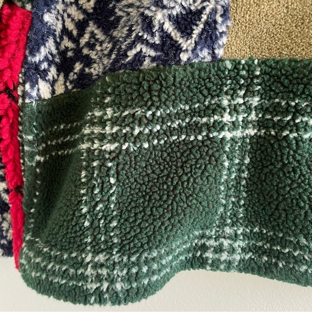 Robert Scott Women's Patchwork Fleece Jacket Size… - image 7